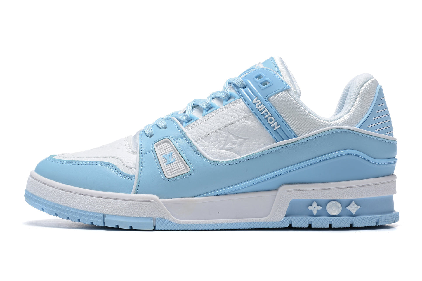 LV TRAINER SNEAKER LIGHT BLUE