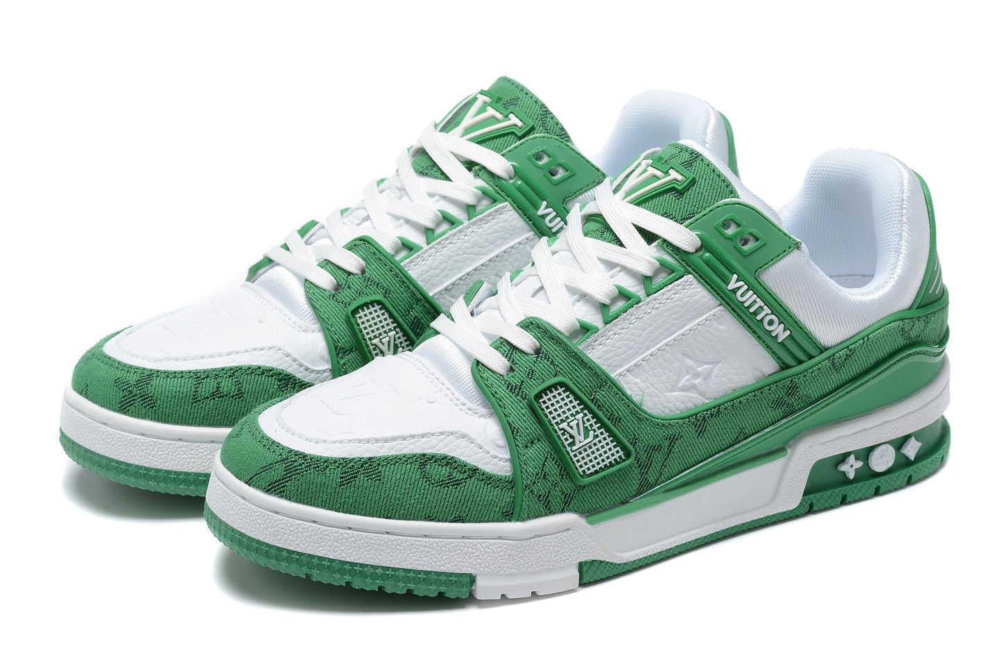 LV TRAINER SNEAKER GREEN