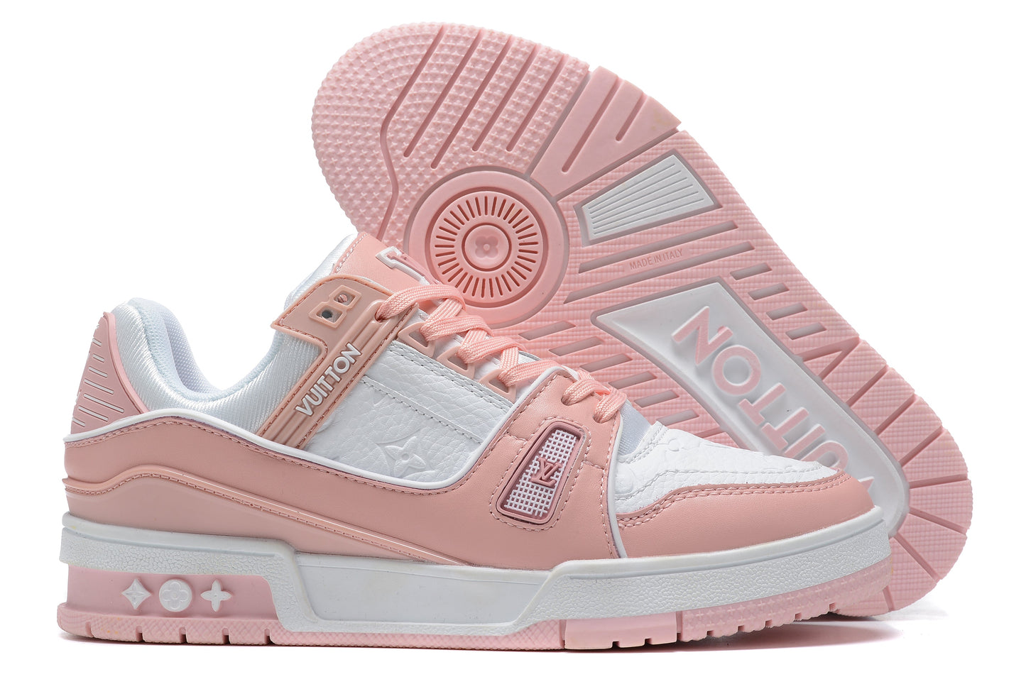 LV TRAINER SNEAKER ROSE