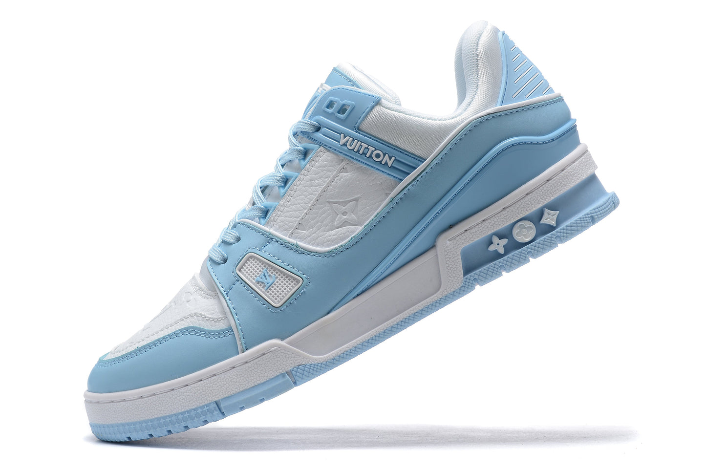 LV TRAINER SNEAKER LIGHT BLUE