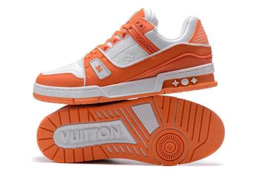 LV TRAINER SNEAKER ORANGE